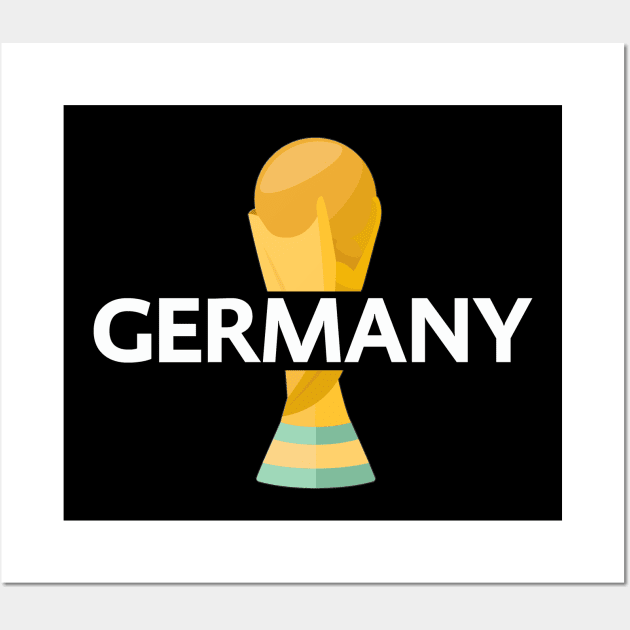 Germany World cup shirt Wall Art by Styleinshirts